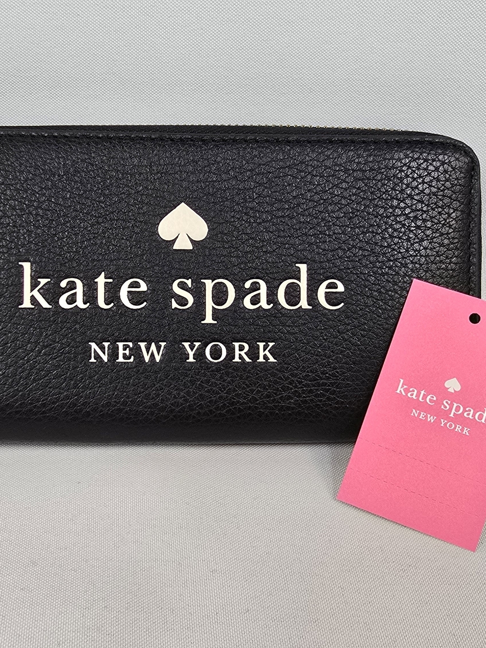 NWT Kate Spade Ella Large Pebbled Leather Wallet